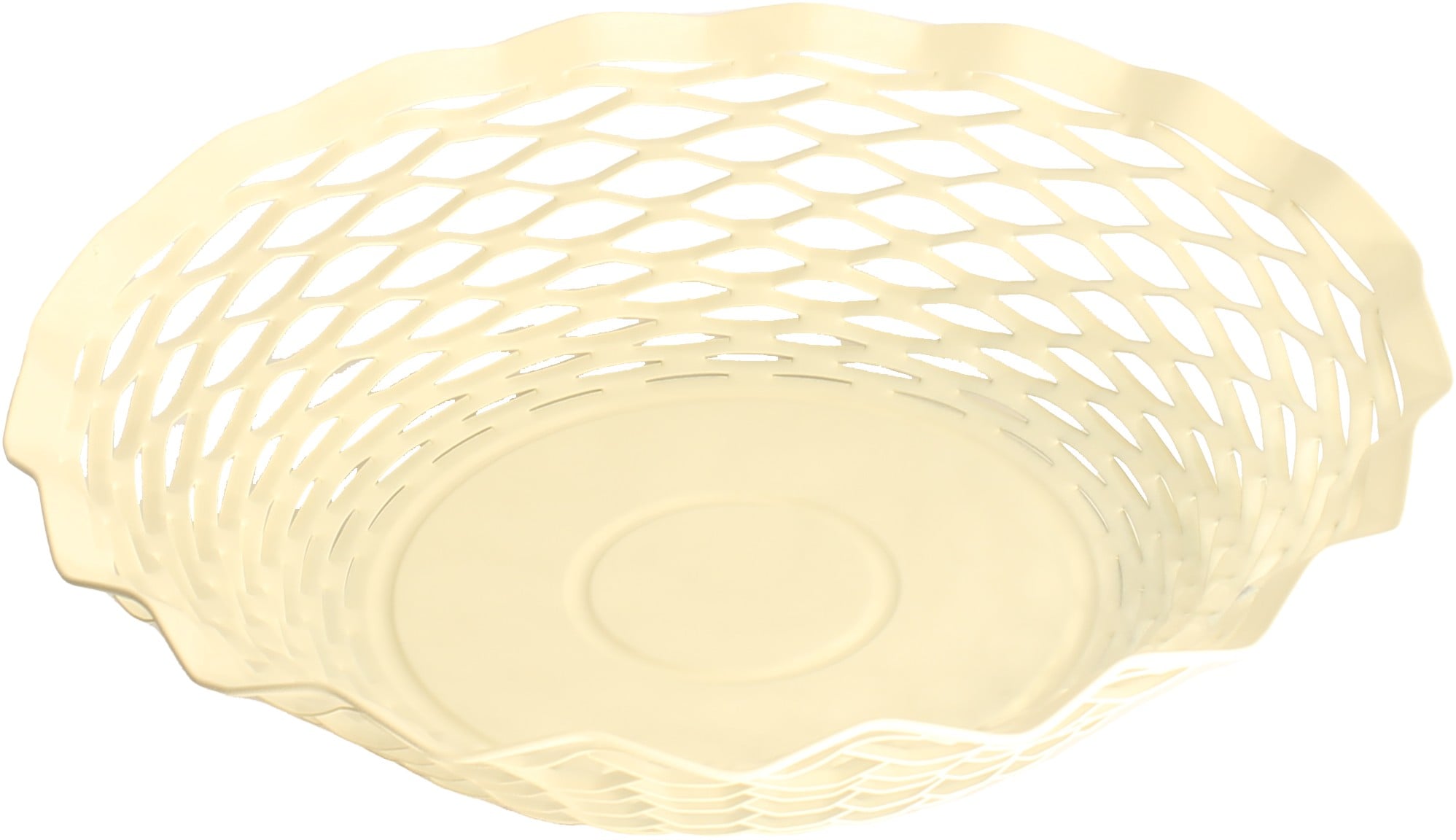 Bread Basket Round 24 cm Creme