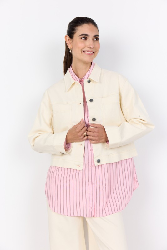 Scbess 1 Jakke Creme