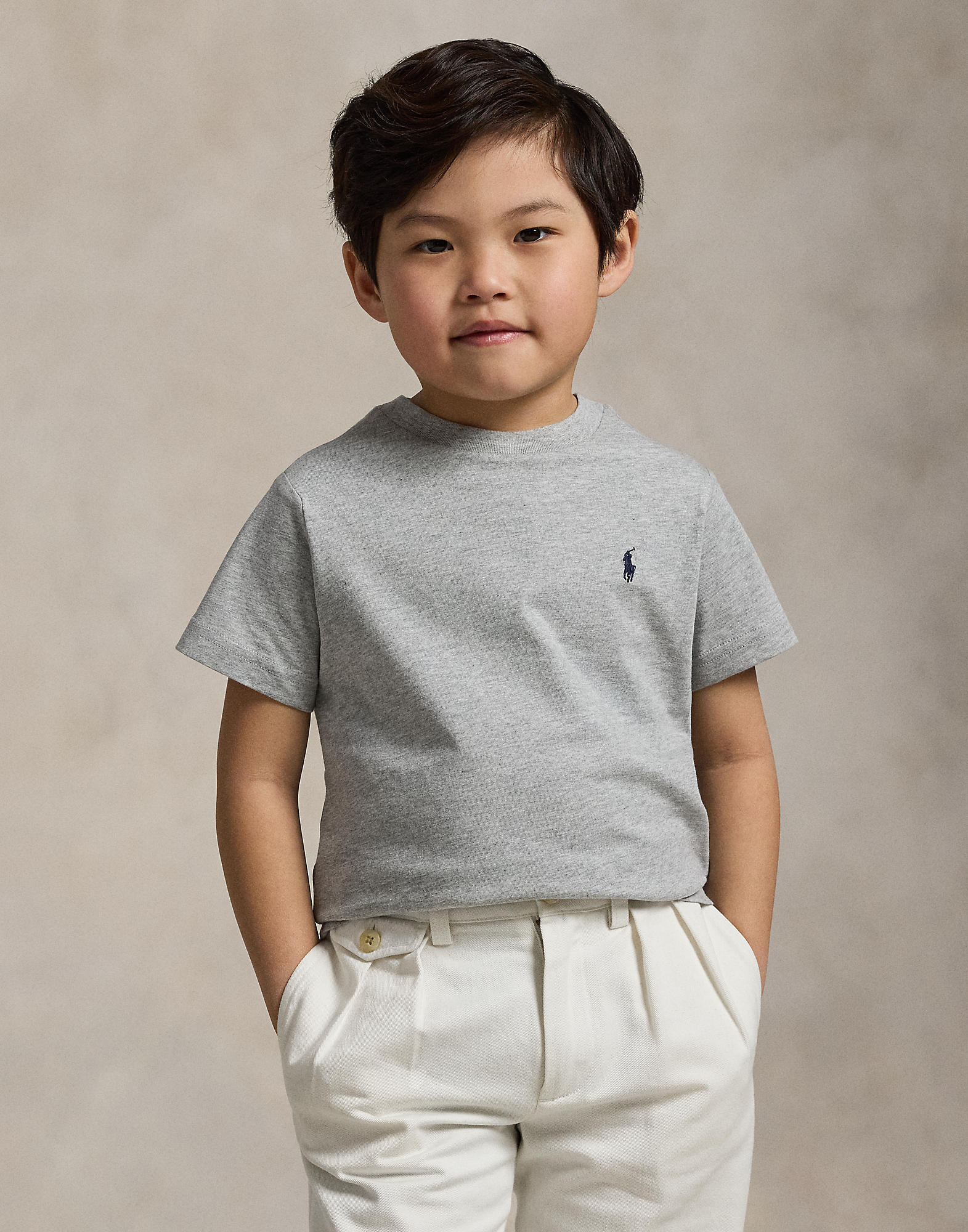 Cotton Jersey Crewneck Tee
