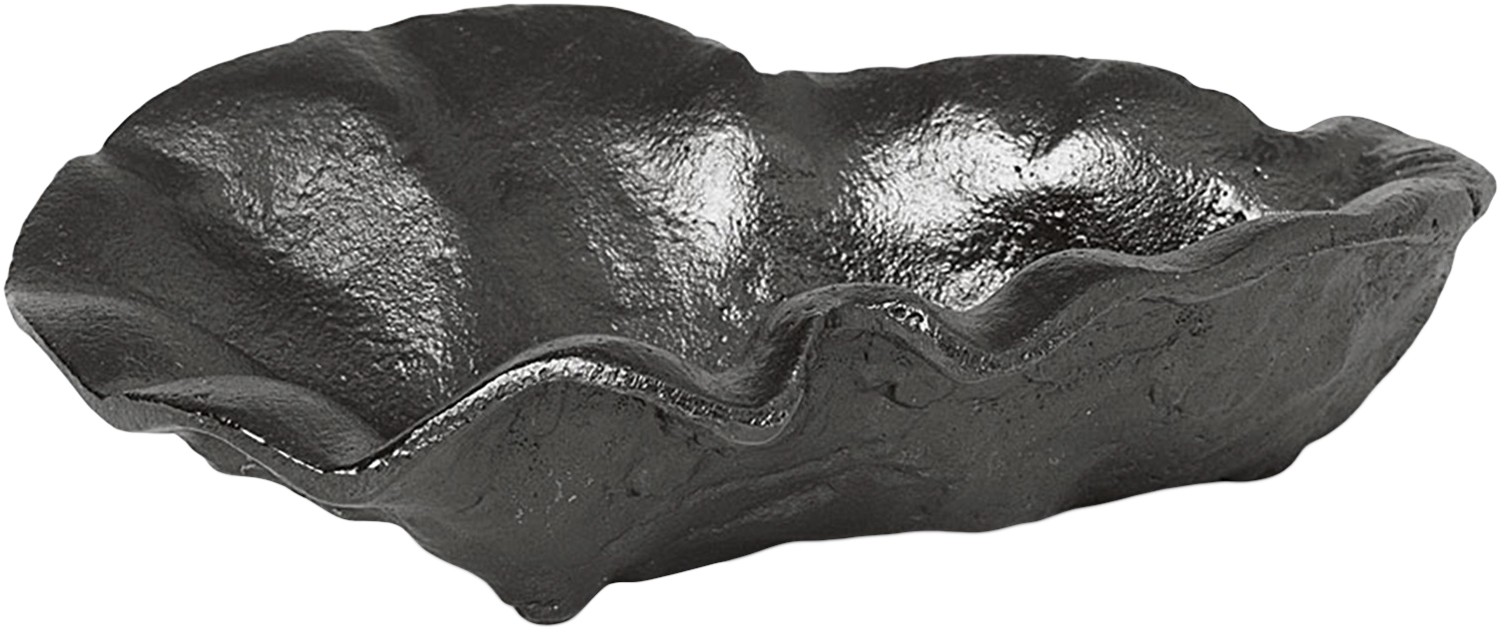 Oyster Bowl Black Brass