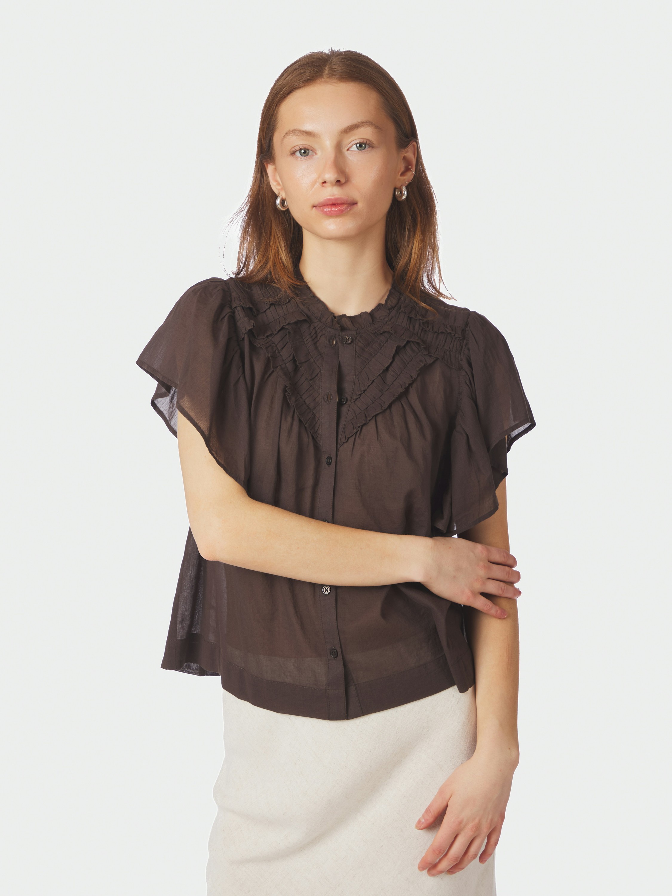 Vinsa S Voile Top