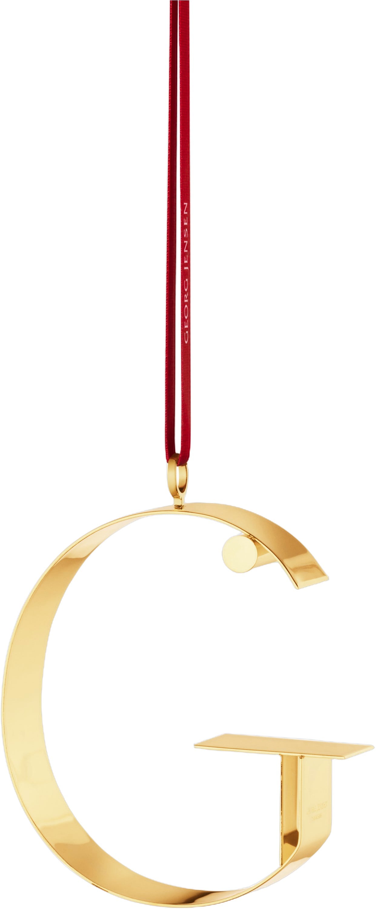 2026 Juleornament Bogstavophæng 18kt Guld