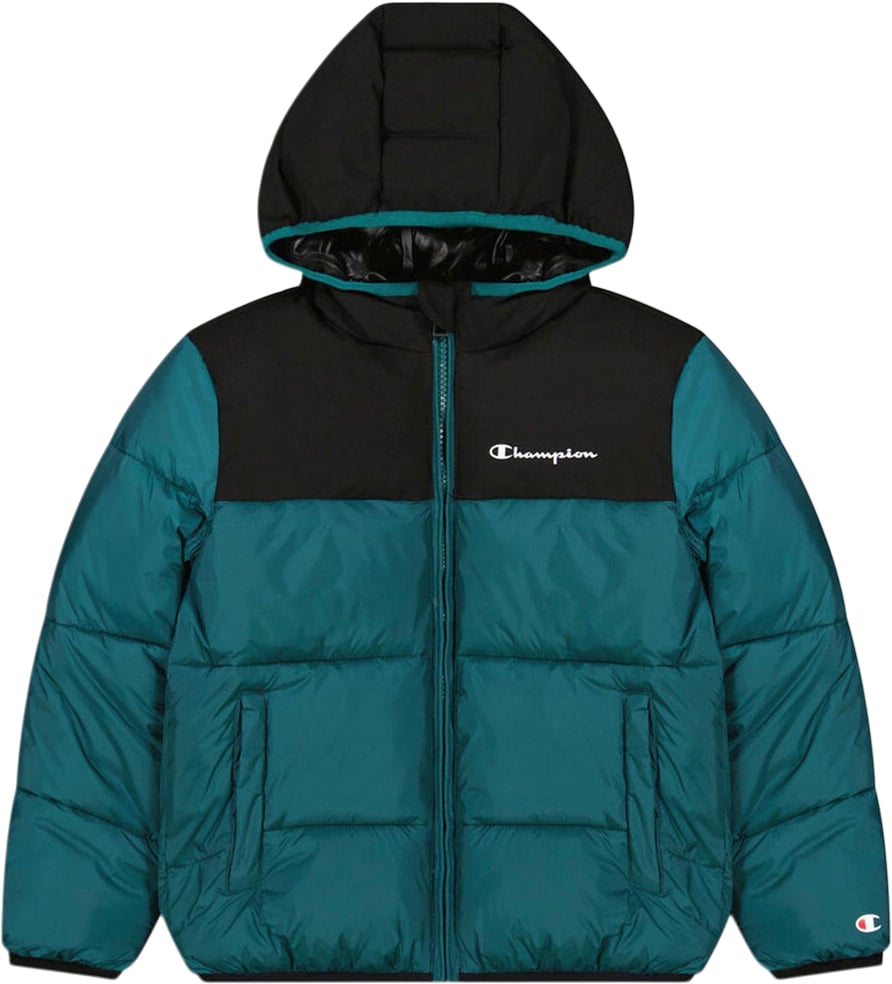 Boys Script Logo Padded Jakke