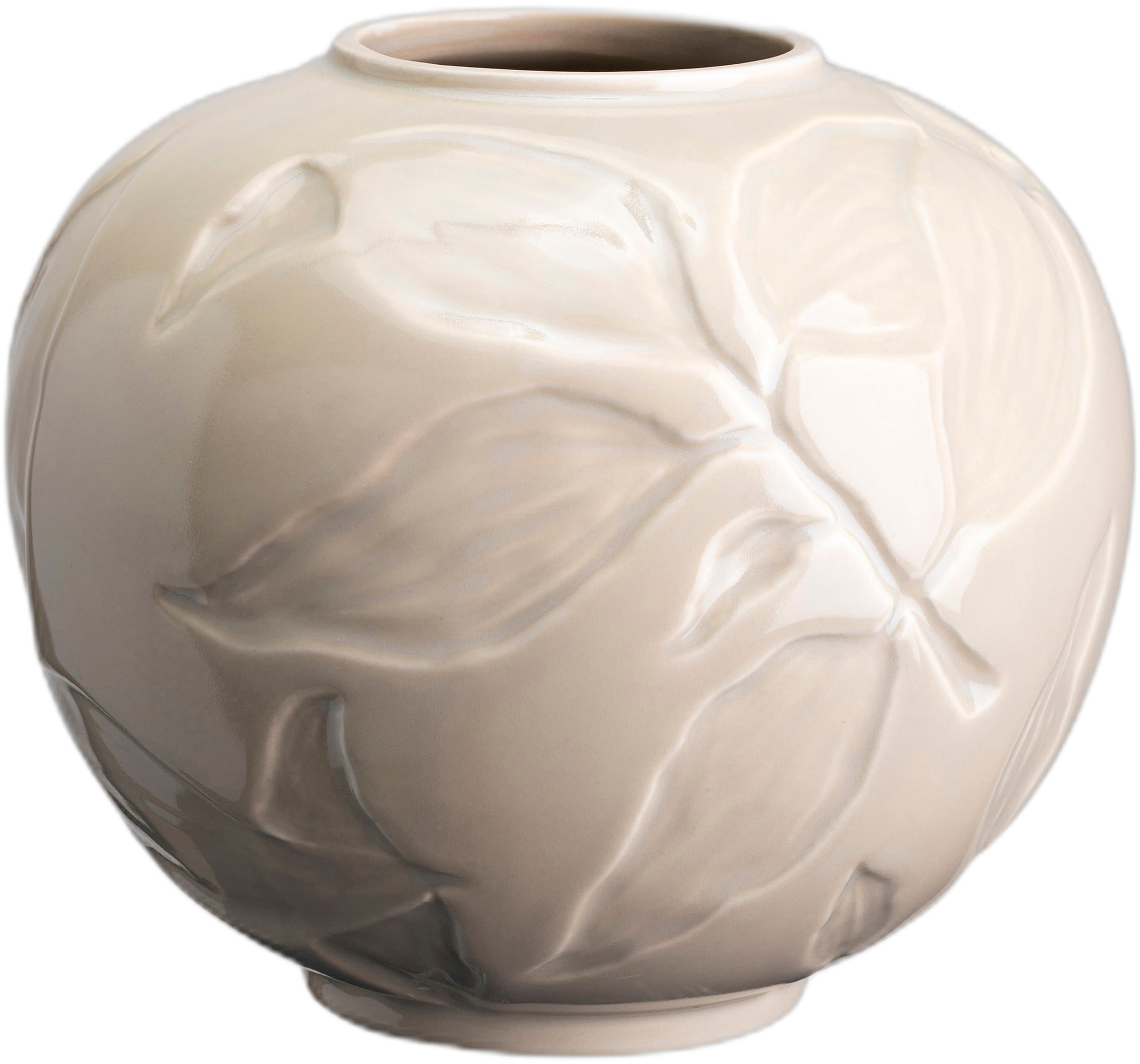 Florita Glazed Sandstone, H 15 cm, Vase
