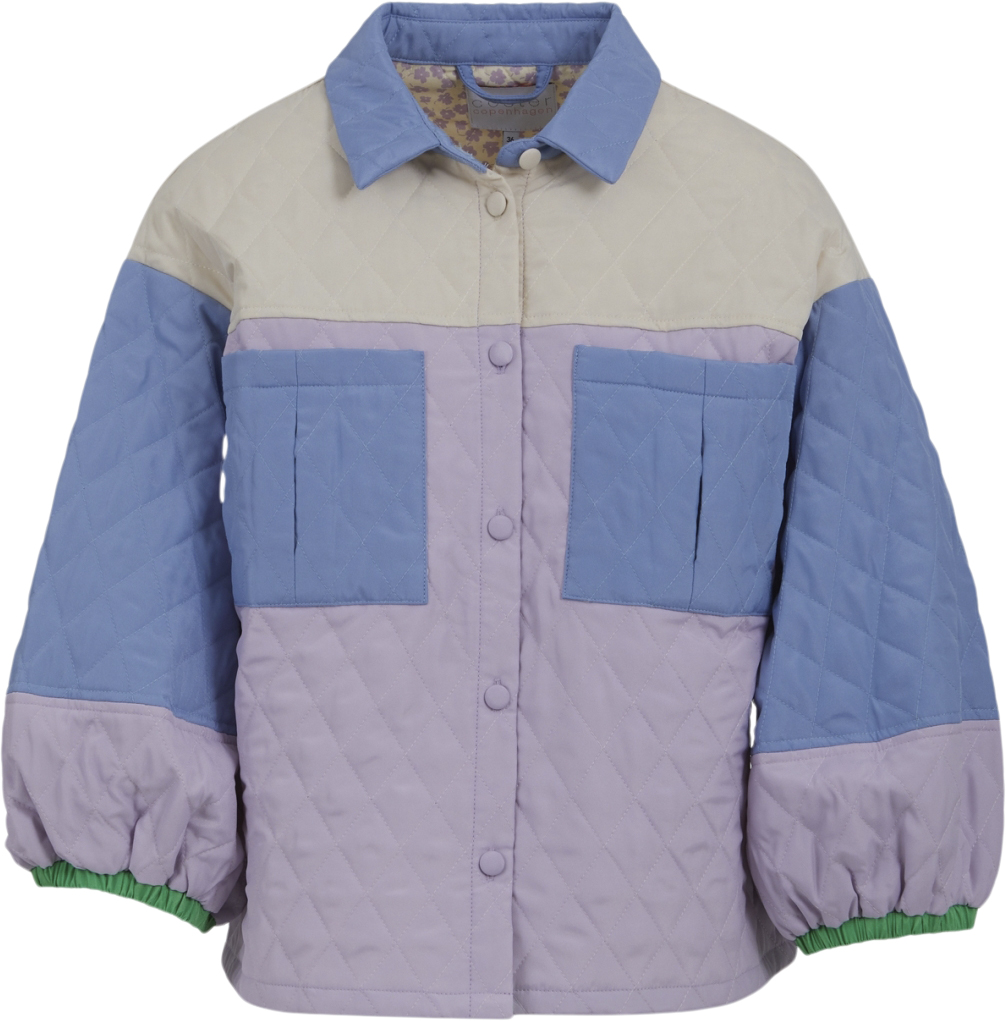 Quiltet Jacket in Color Block