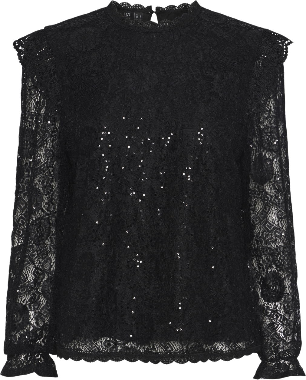 Pcolline Lace Sequins Top Noos