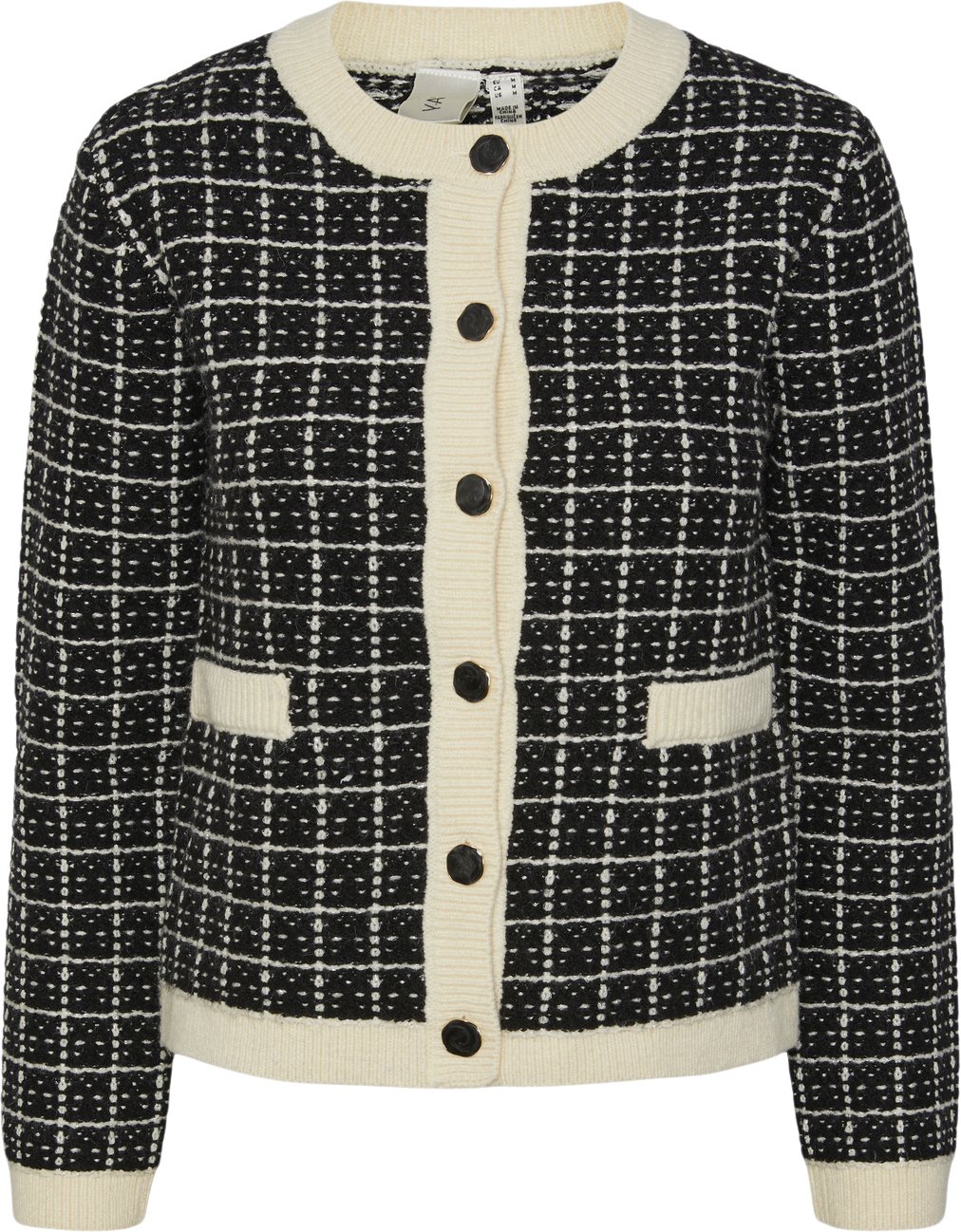 Yaslivia LS Short Knit Cardigan NOO