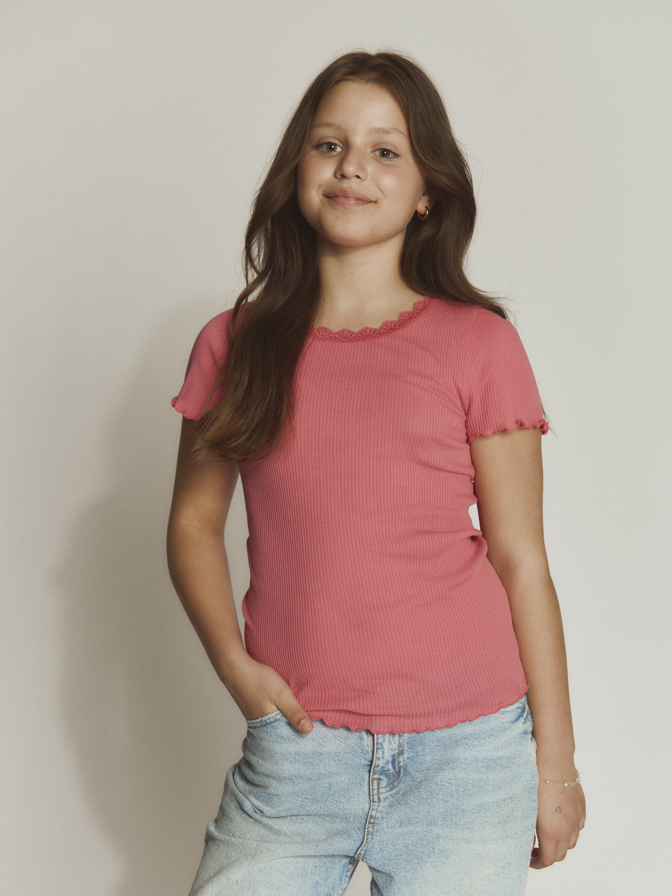 Rkbalta Modal SS Lace Tshirt - DKK 174 - Spar 29%