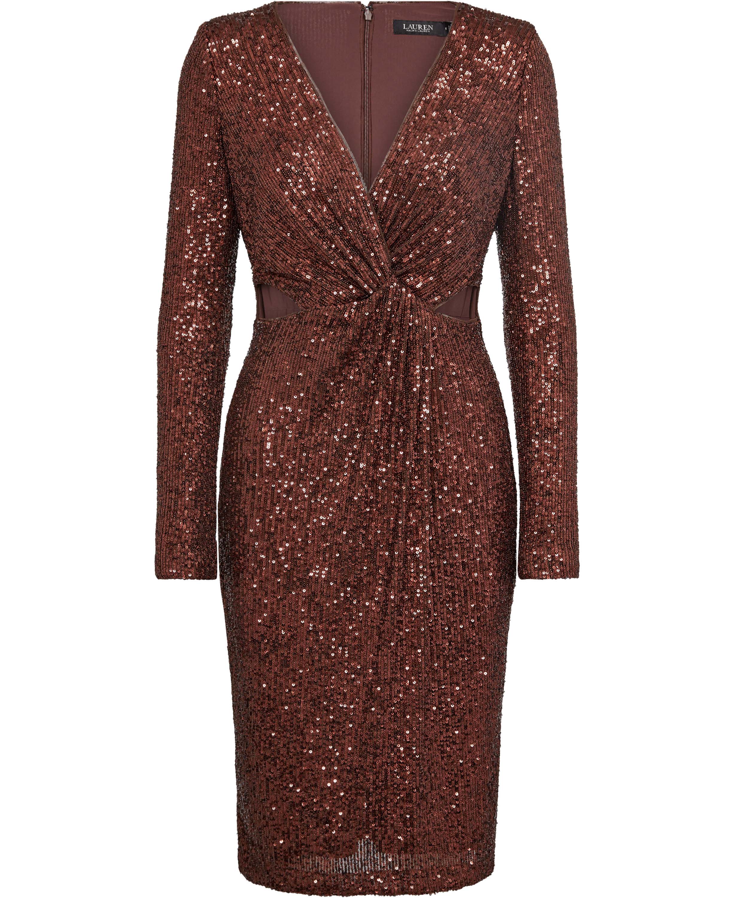 Soft Drapey Sequincocktail Dress