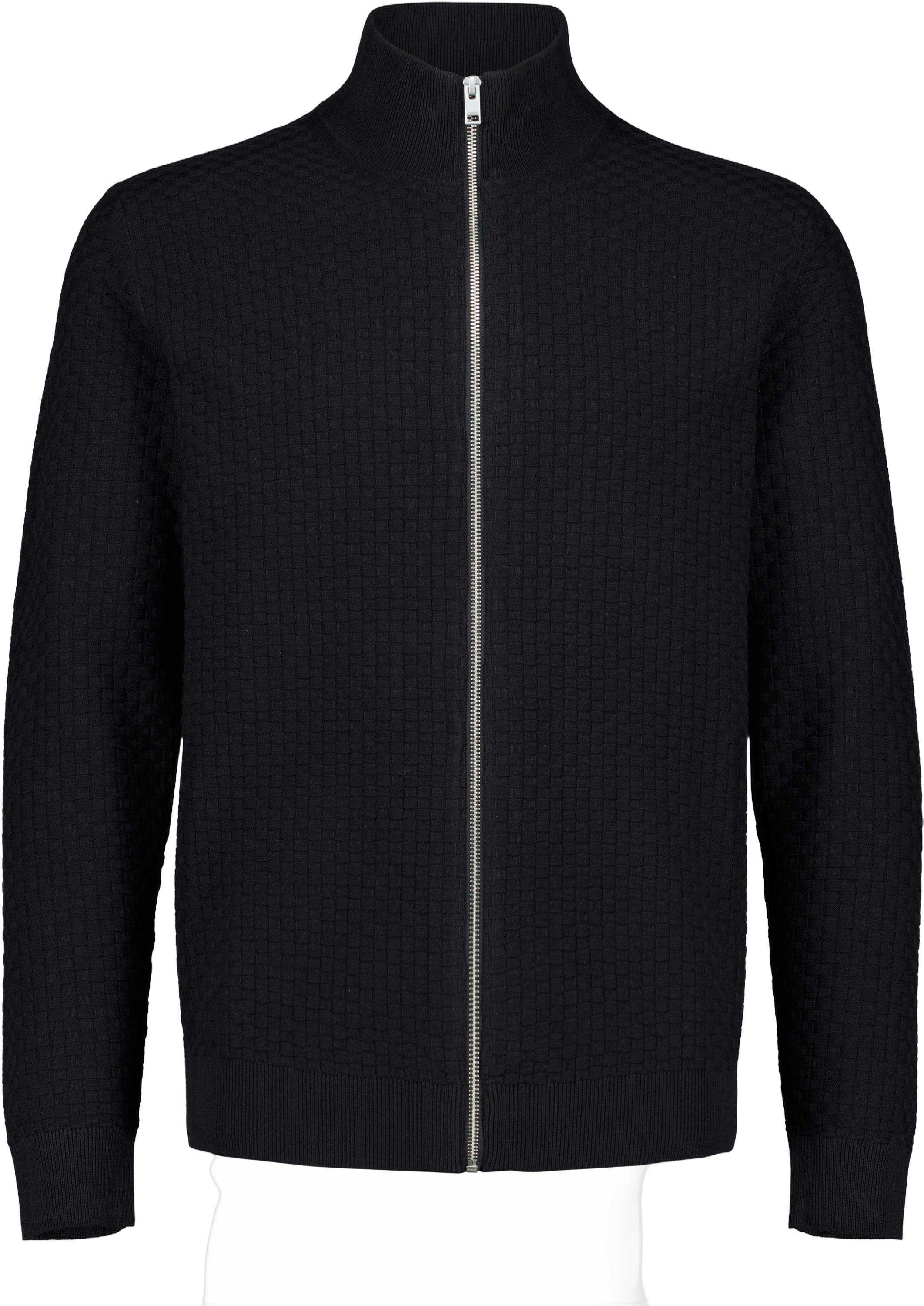 Knitted zip Cardigan