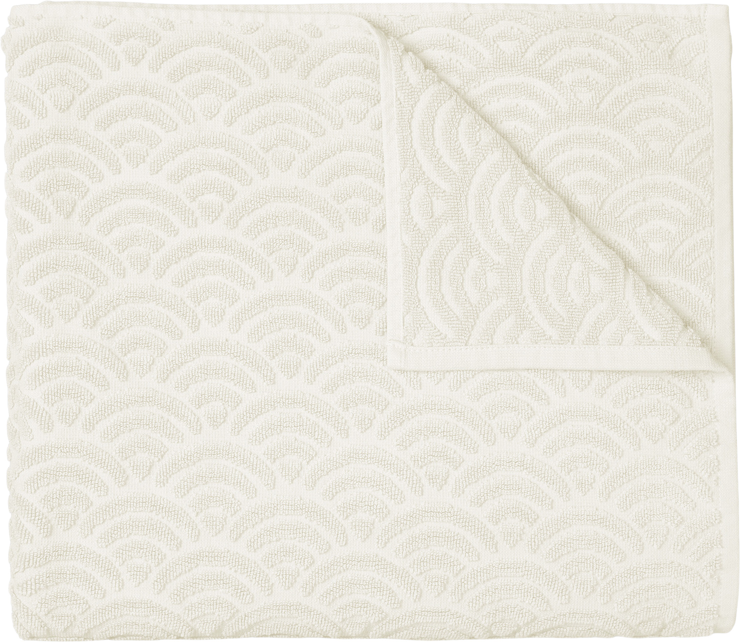 Towel, 90x150cm Gots Off-white