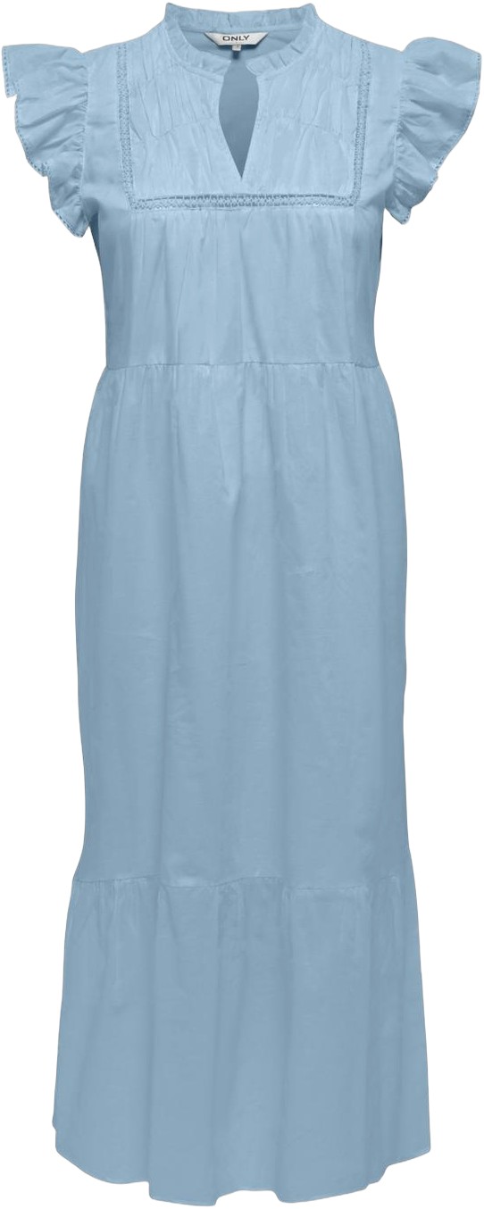 Onlteaidris S/L Frill Tape Dress W