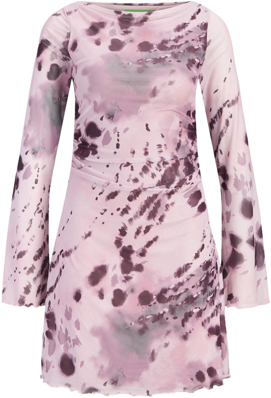 Jxminna Mesh LS Dress WVN SN