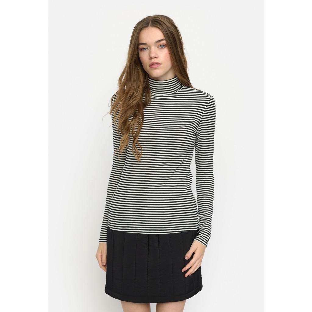 Srfenja Stripe Rollneck Top