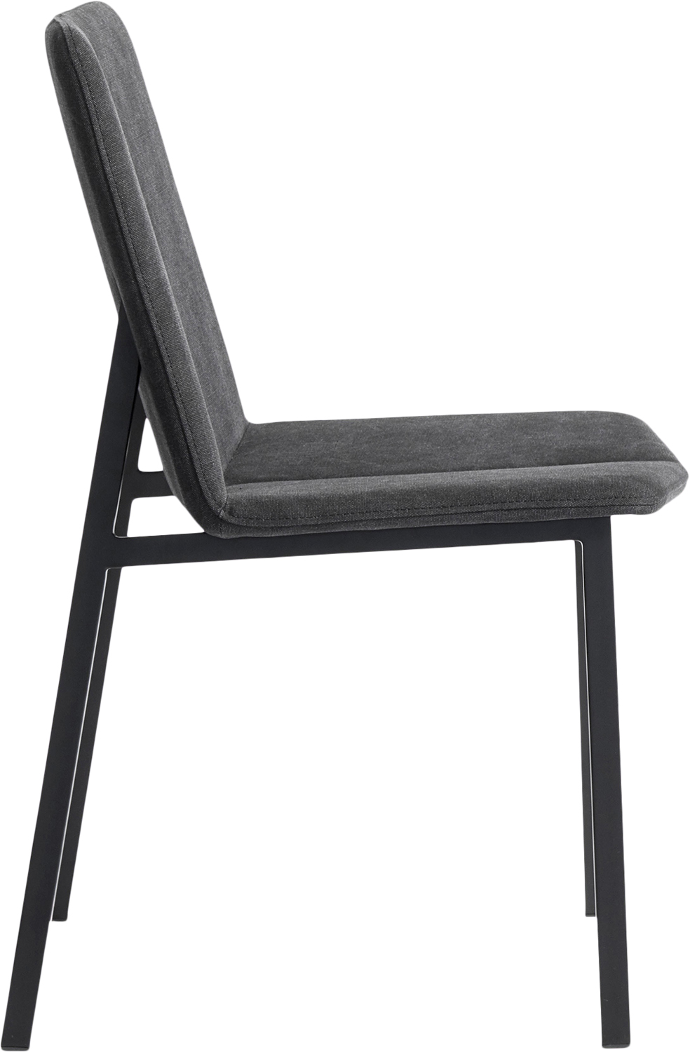 Spisebordsstol Chamfer Anthracite ,
