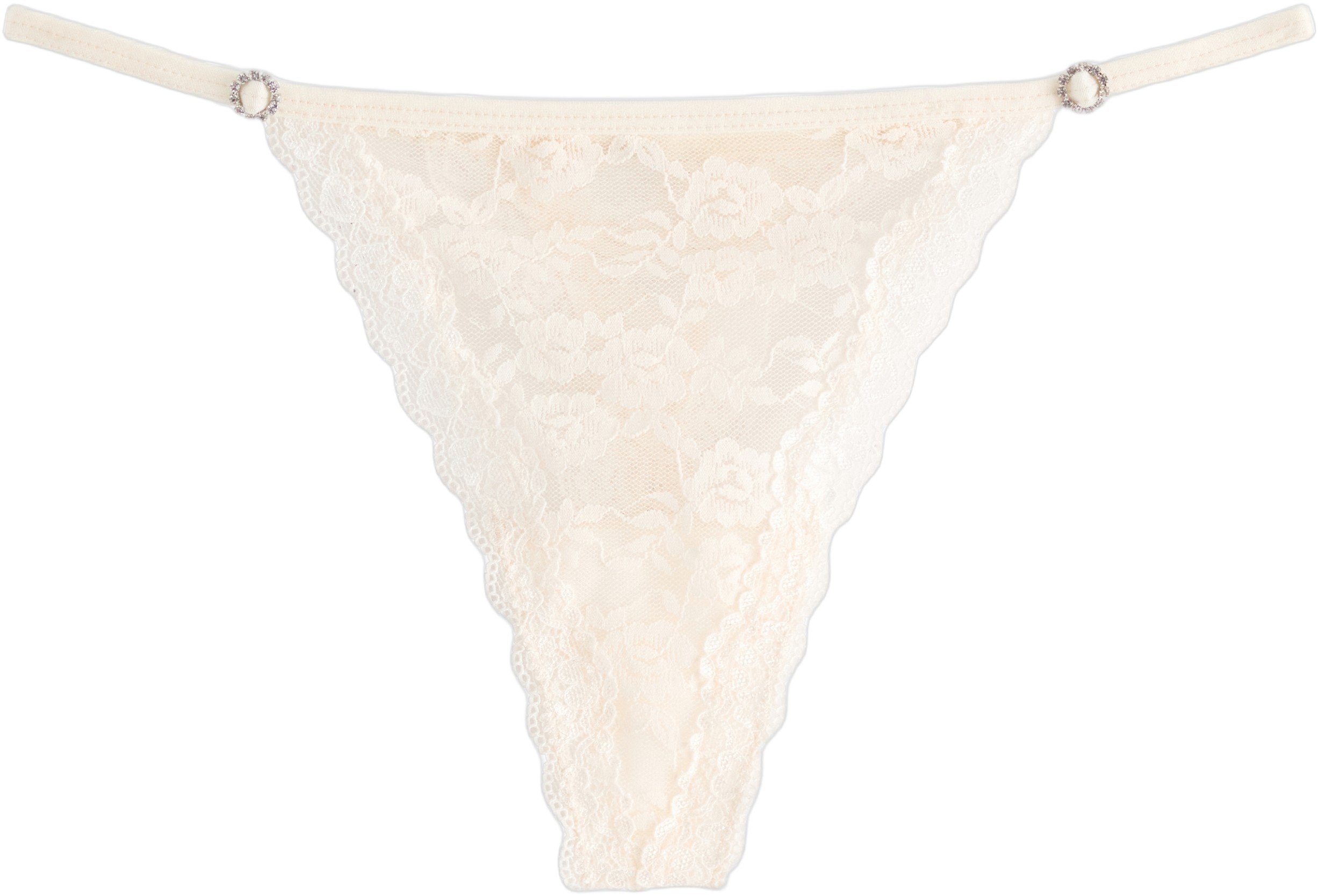 Stringtrosor i Spets med en Liten s