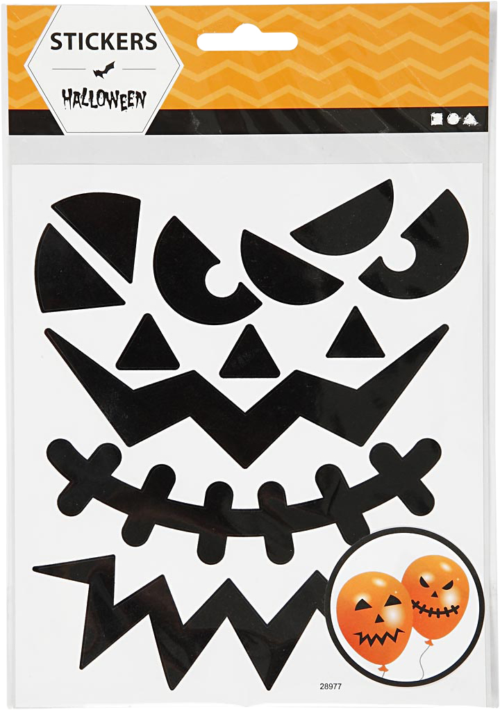 Stickers Halloween Store Ansigter