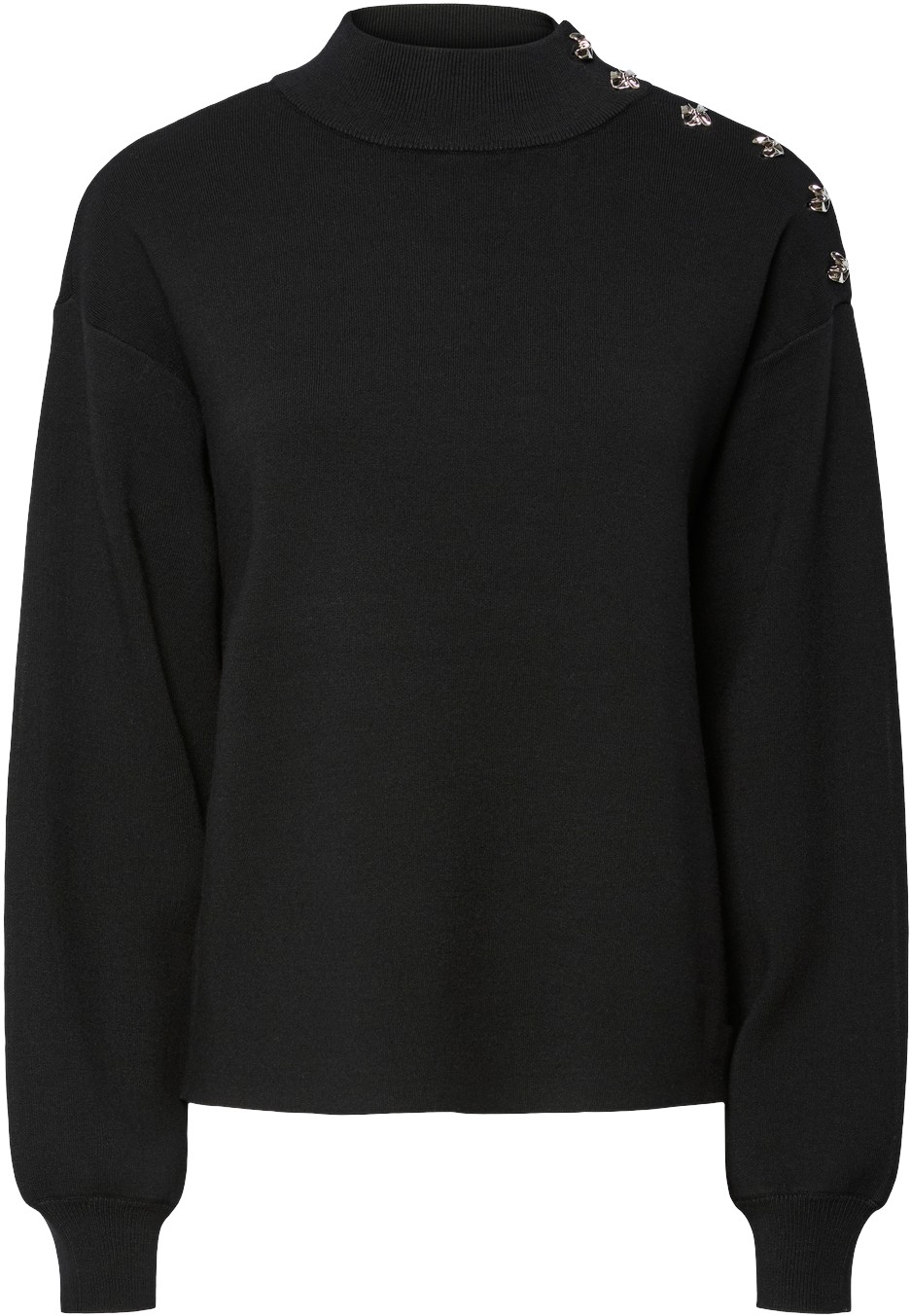 Yashama LS Pearl Knit Pullover