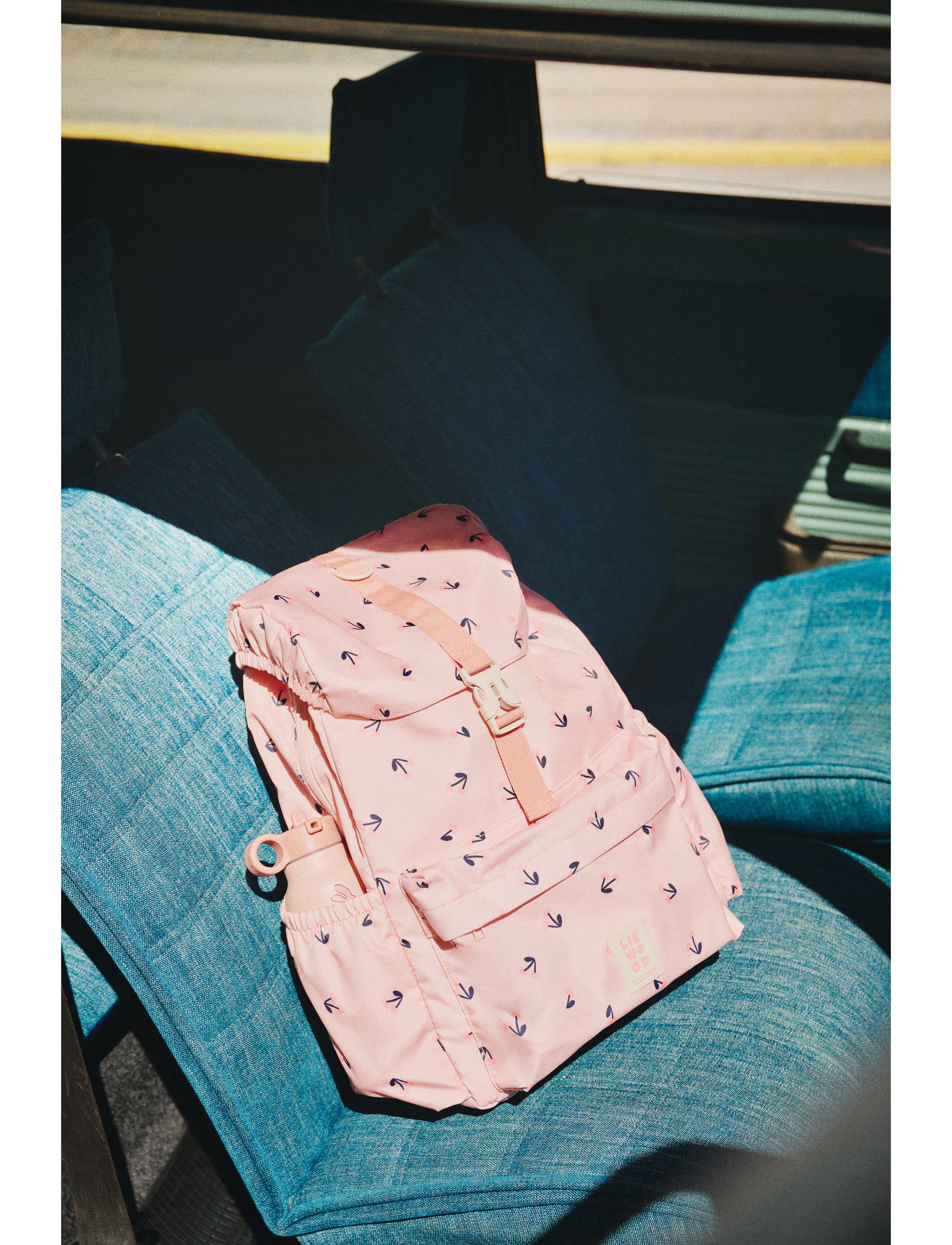 Johnny School Backpack Cherry Hear