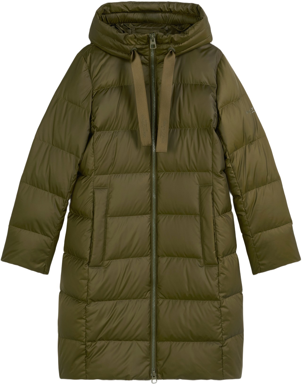 Water Repellent Down Puffer Coat, With Hood