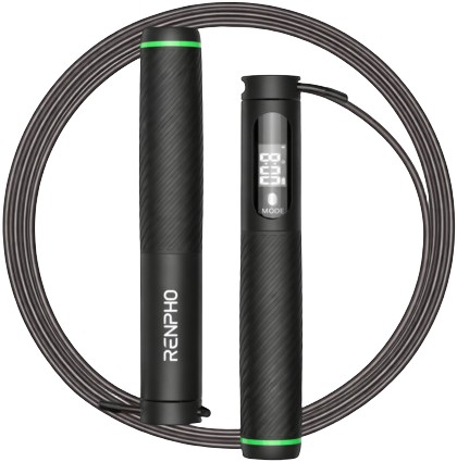 Smart Jump Rope Additional Cordless Option - Black