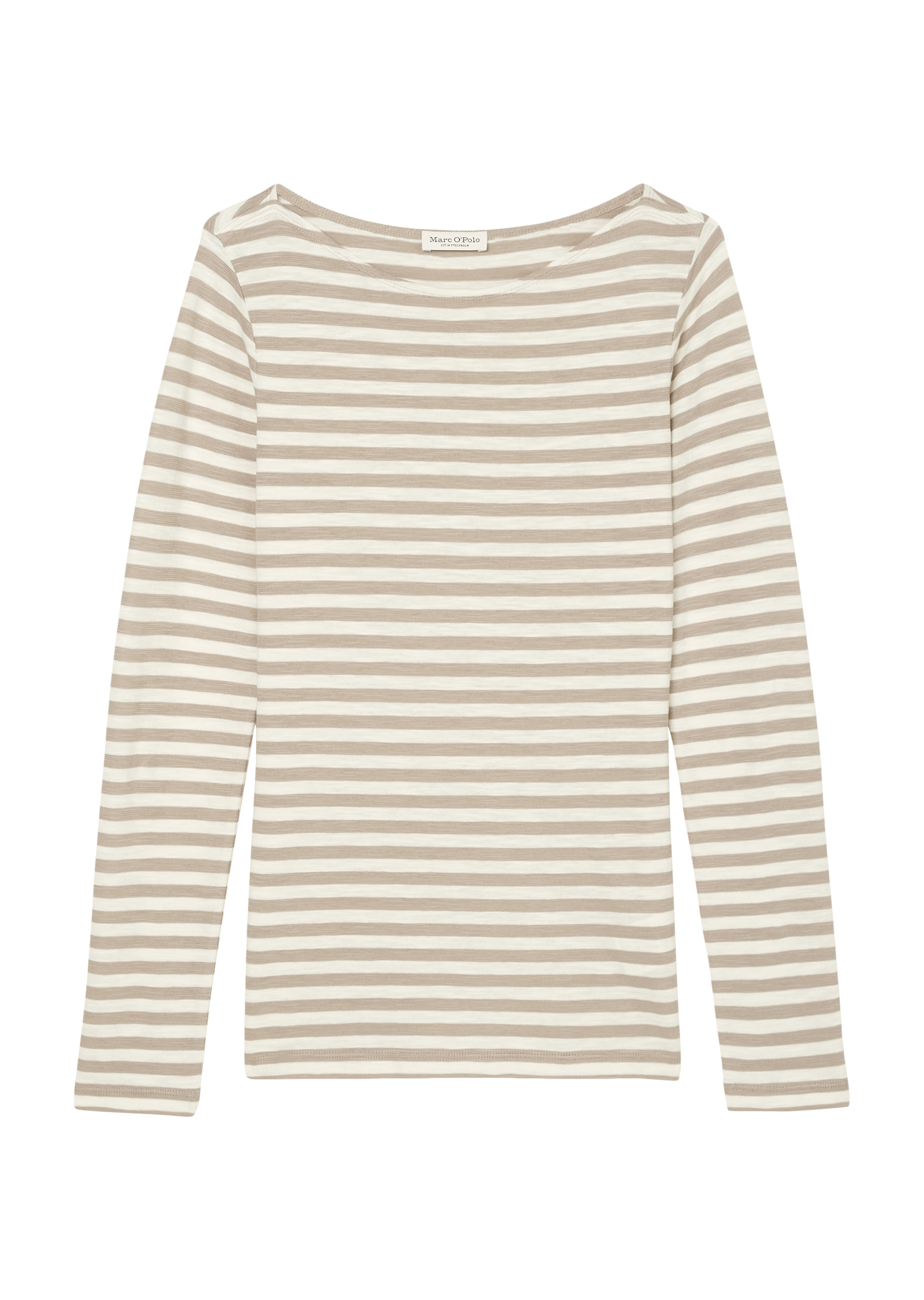Tshirt, Long Sleeve, Boat Neck, st