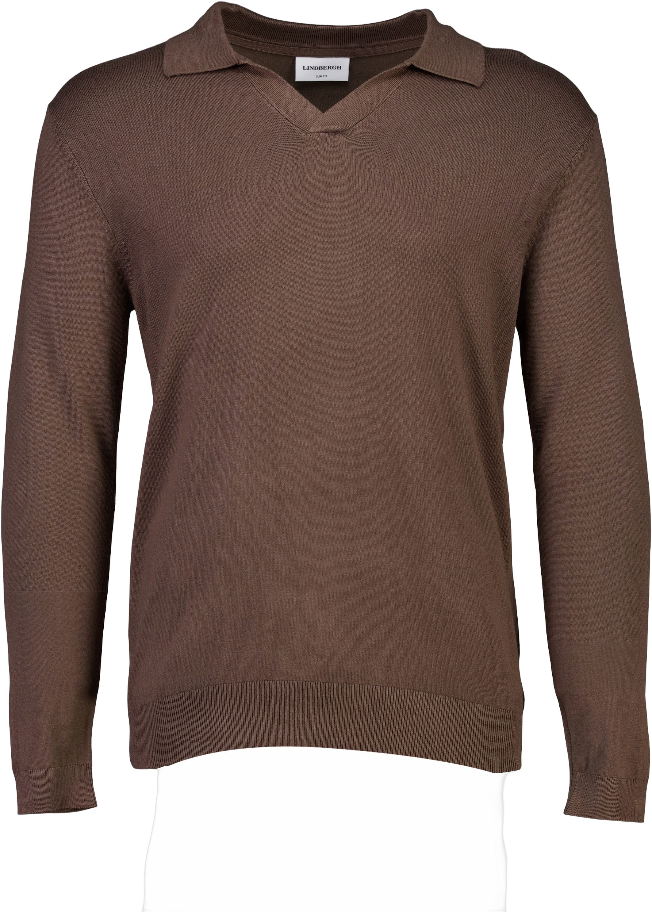 Ecovero L/S Vneck Polo