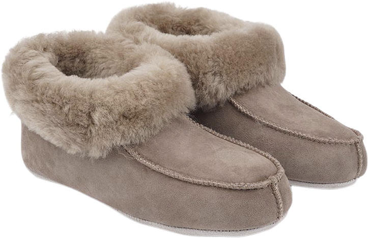 API Double Faced Shearling High Slippers