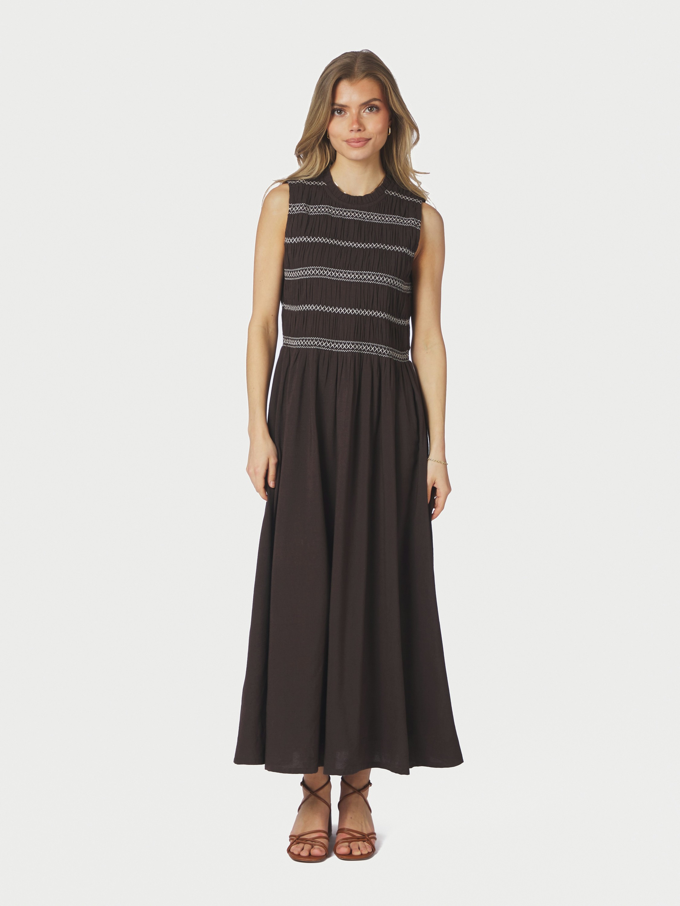 Atika Deco Smock Dress