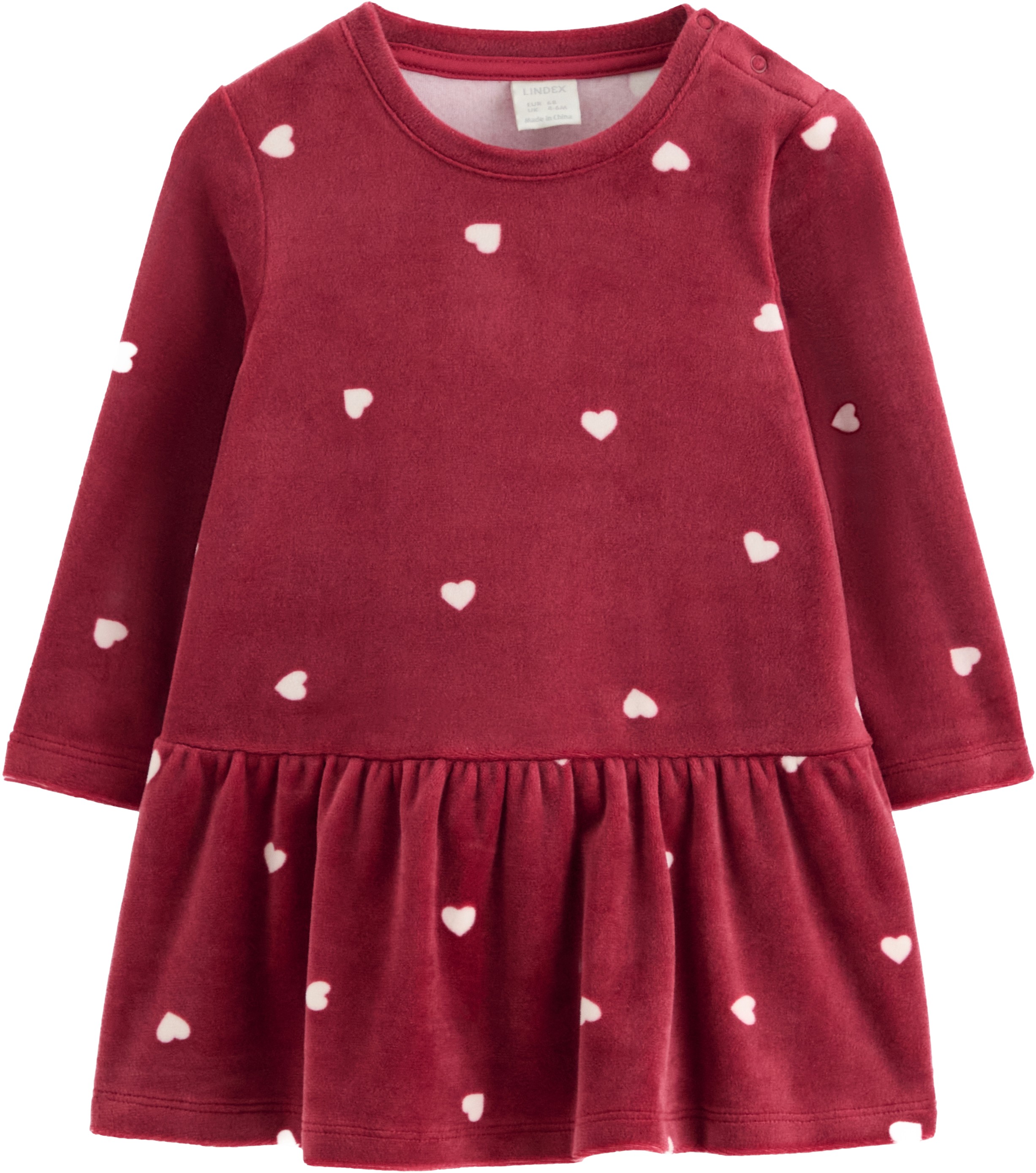 Dress Velour Hearts