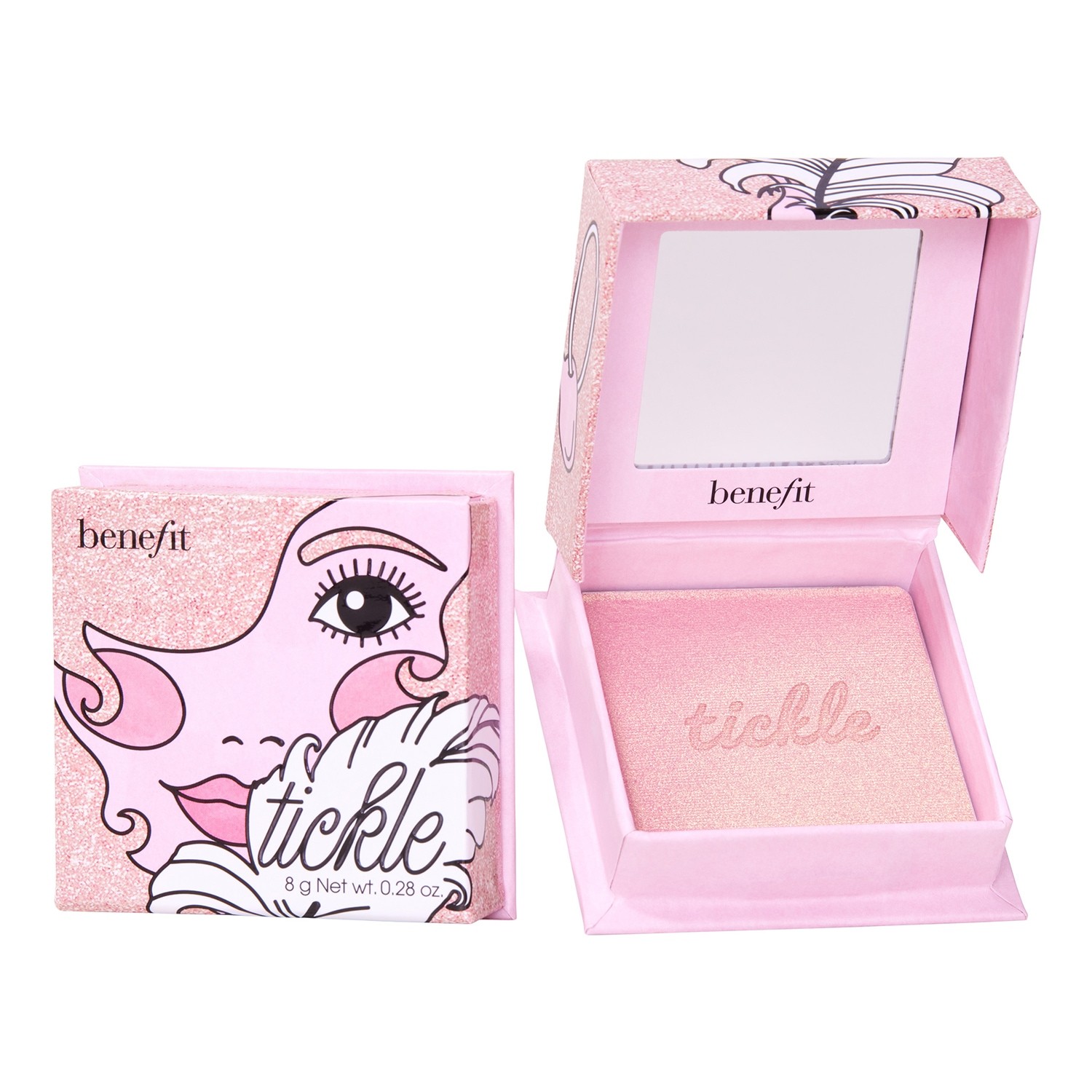 Tickle Benefit Highlighter Gyldenrosa Farve