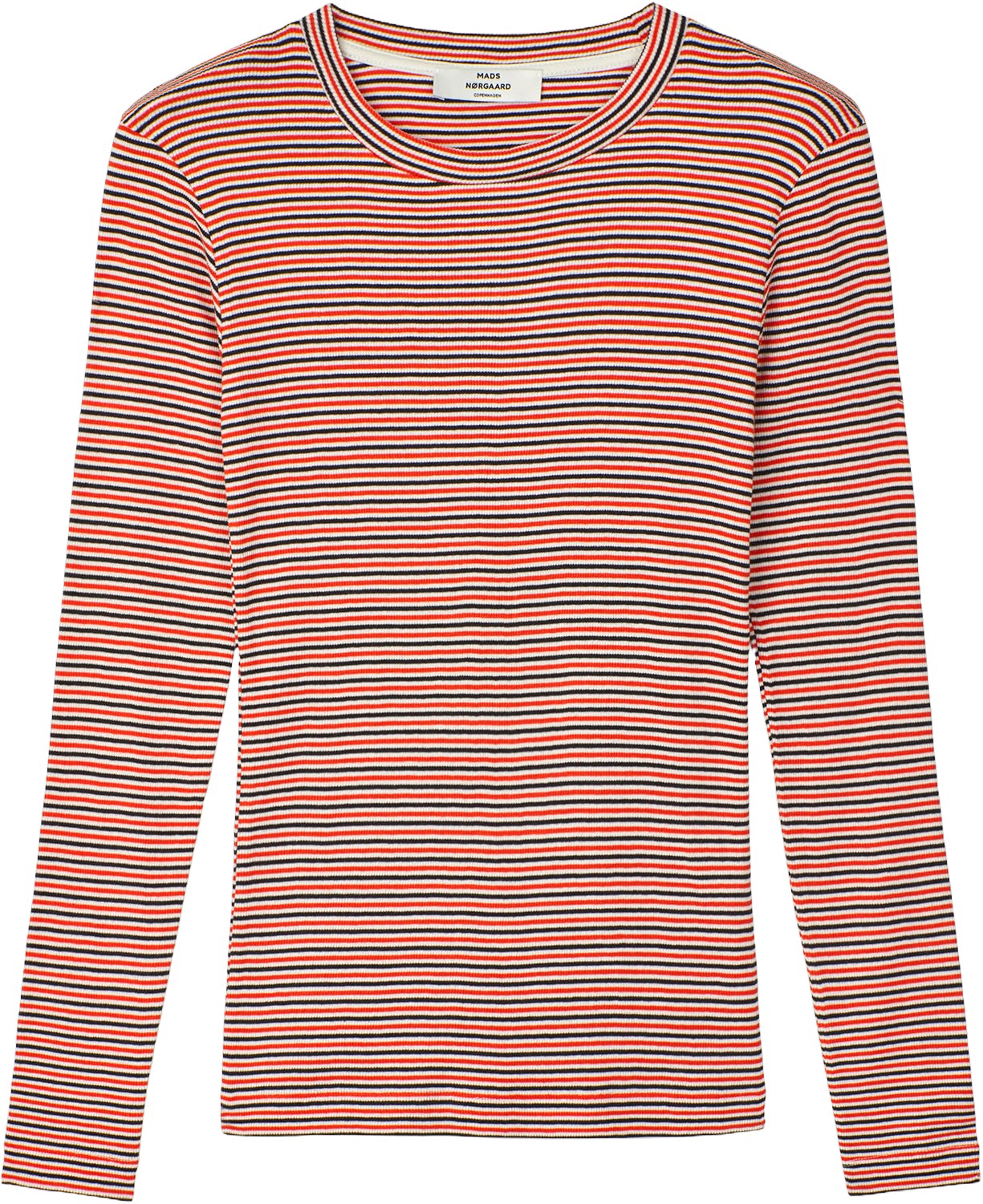 2×2 Cotton Stripe Tuba Tee LS