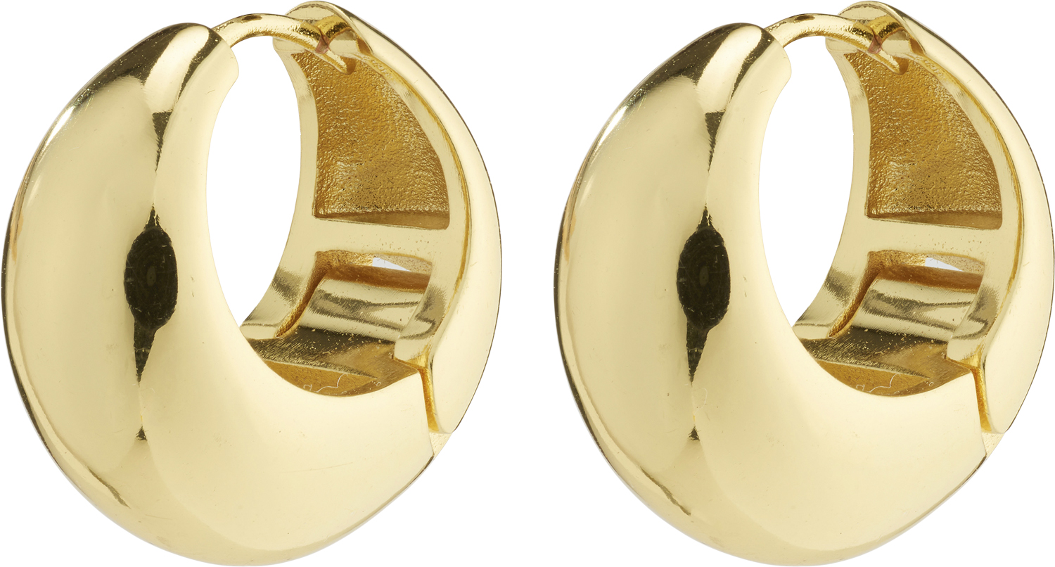 Ioanna Recycled Chunky Hoops Goldplated - DKK 202 - Spar 25%
