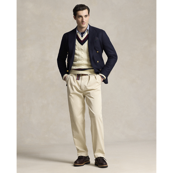 Twillwhitman Pleated Chno