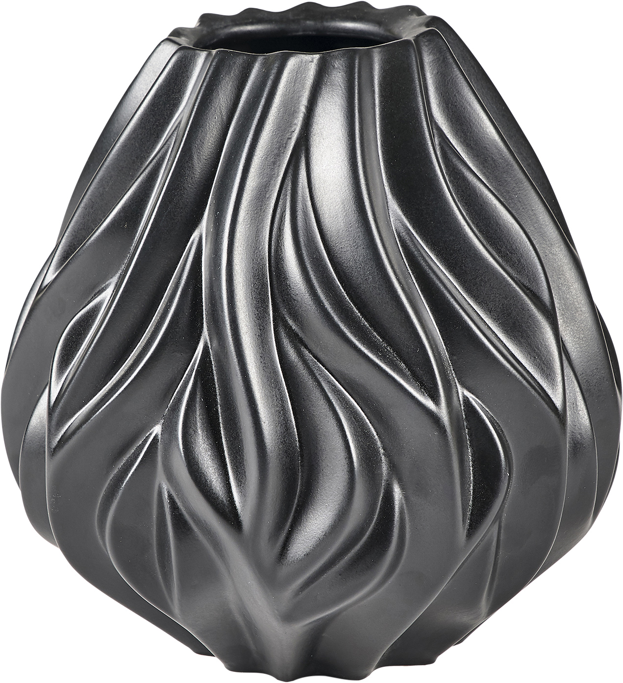 Vase Flame 19 cm Sort Morsø