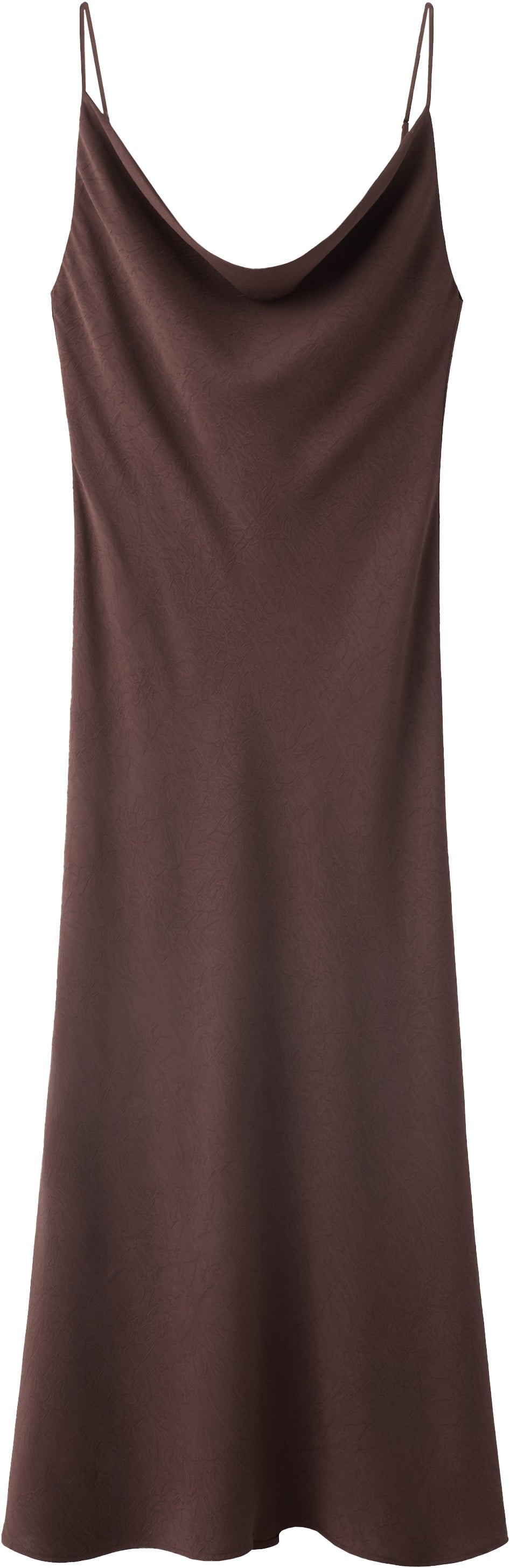Draped Dress With a Crinkled Effect