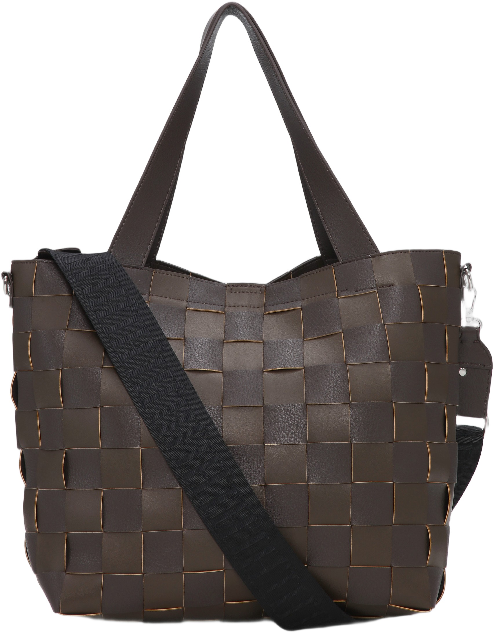 Braided Crossbody Shopper
