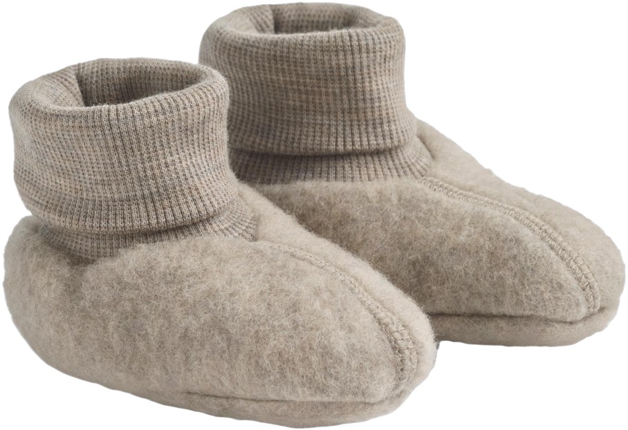 Wool Fleece Booties Lei