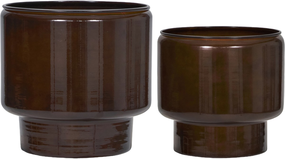Urtepotte, Hdpile, Brun