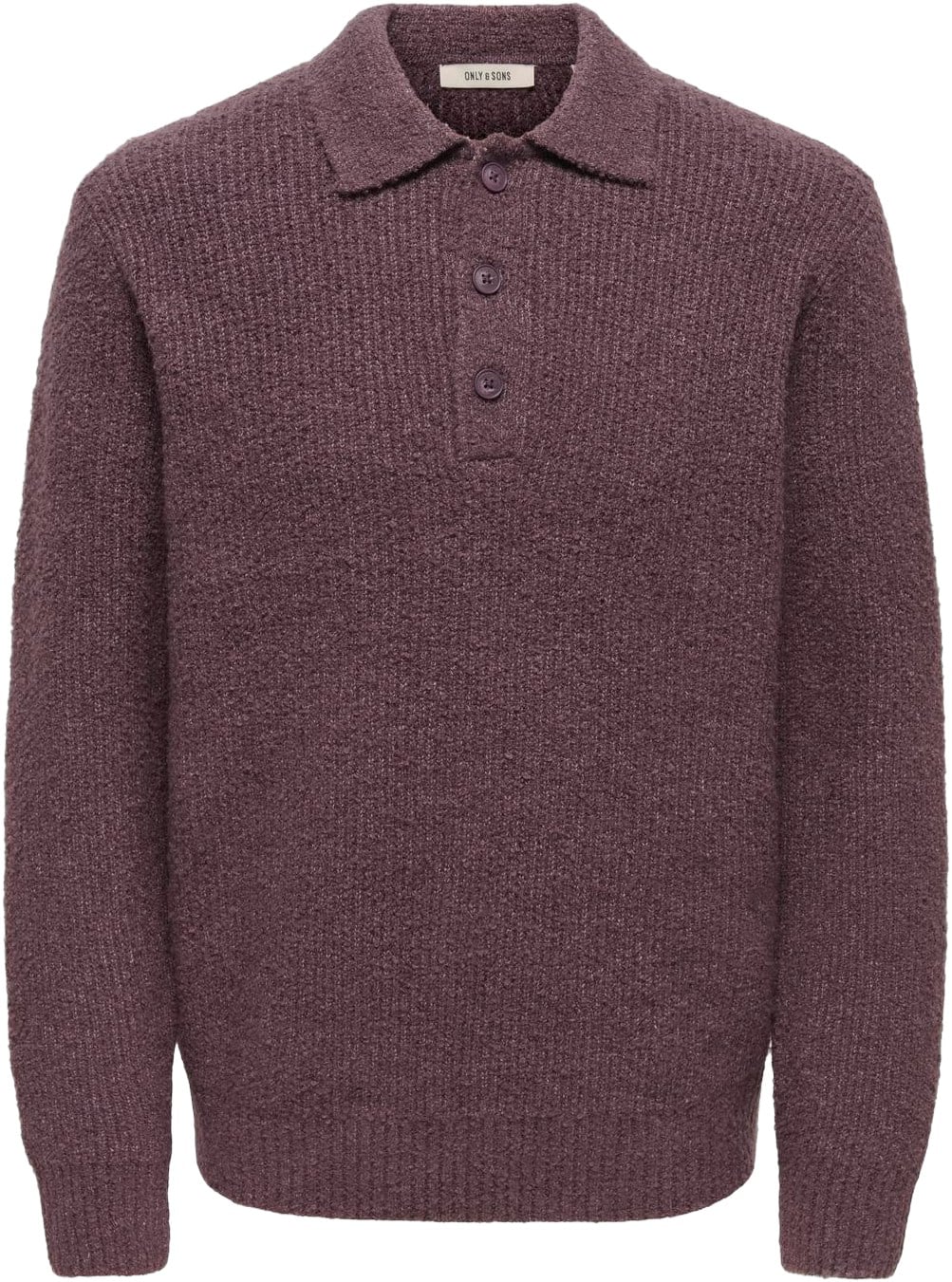 Onsdale RLX LS Polo Knit Noos