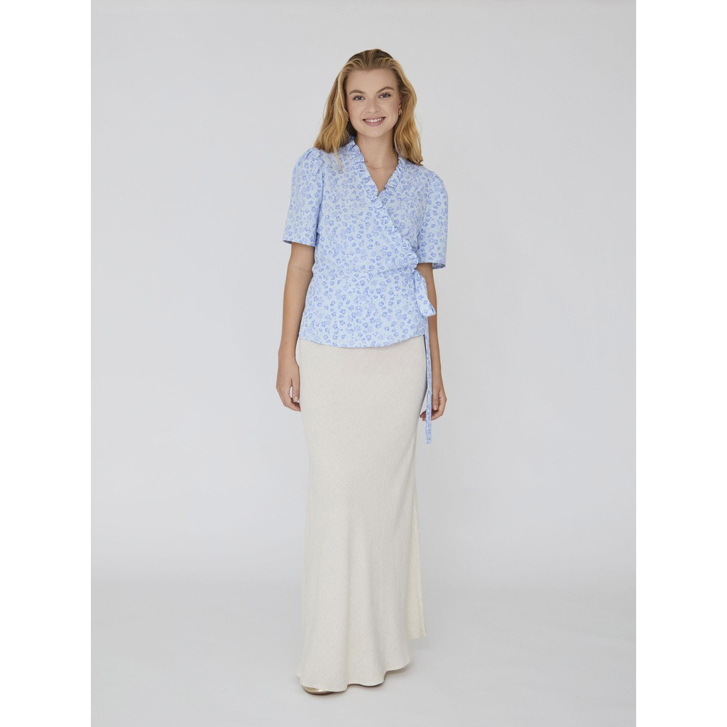 Peony Wrap Blouse