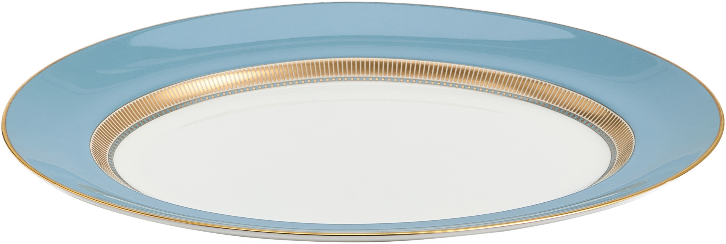 Heliabl Oval Platter 35. 7cm 14in BLU