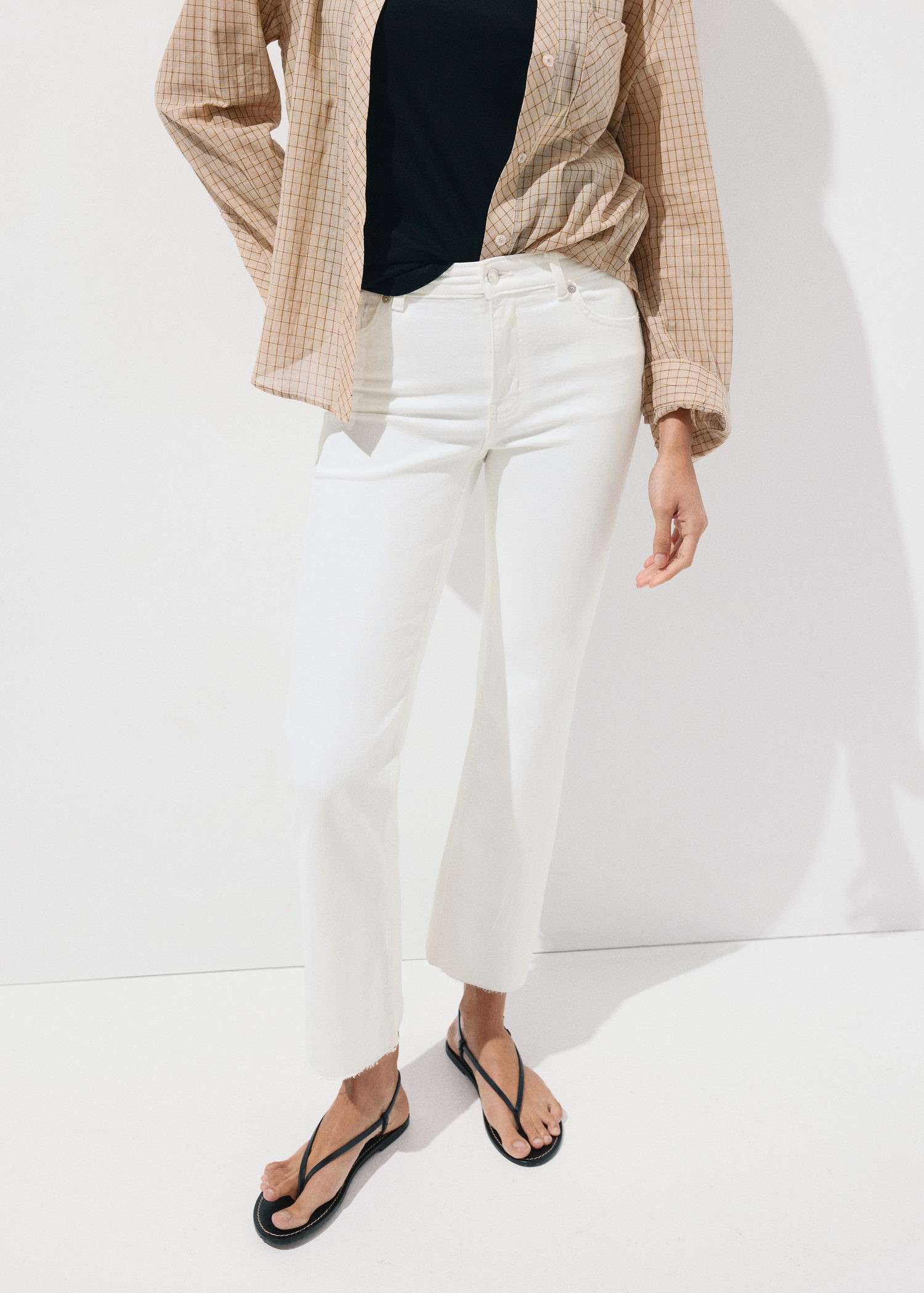 Sienna Flared Cropped Jeans