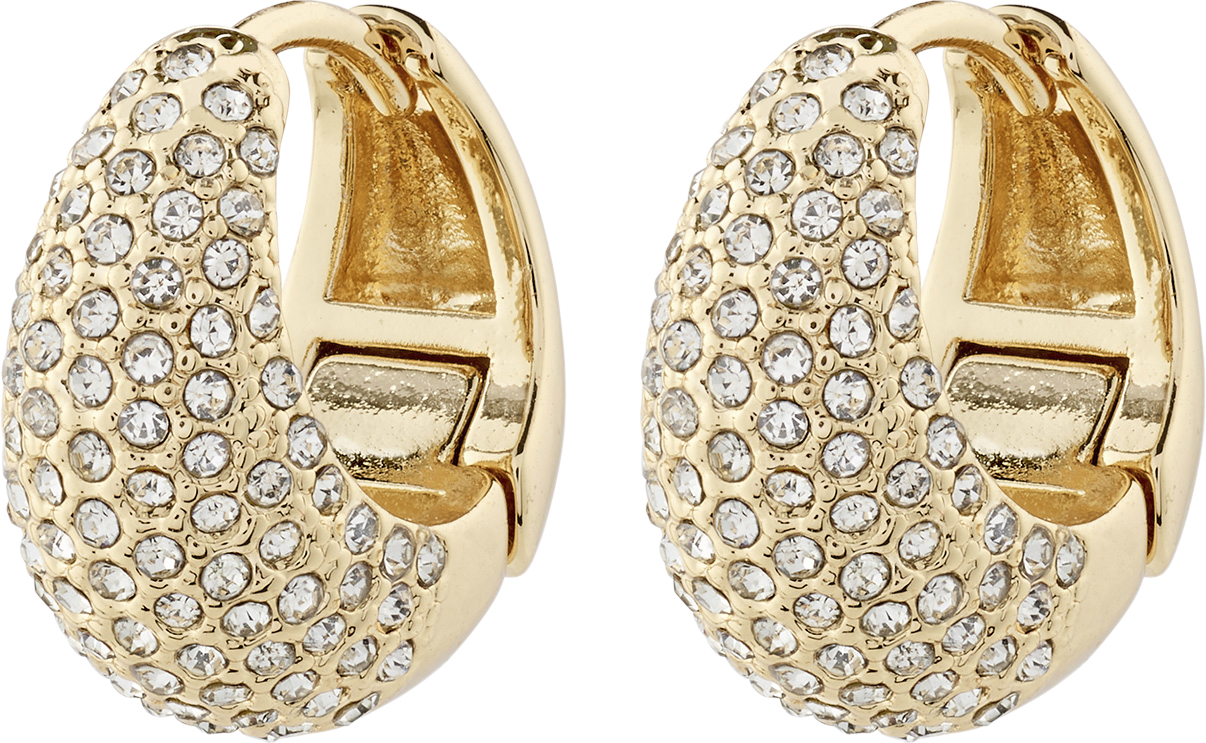 Focus Recycled Crystal Earrings Goldplated - DKK 224 - Spar 25%