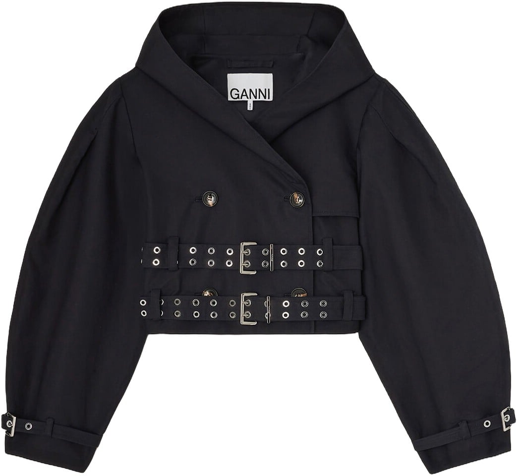 Double Cotton Hooded Jacket