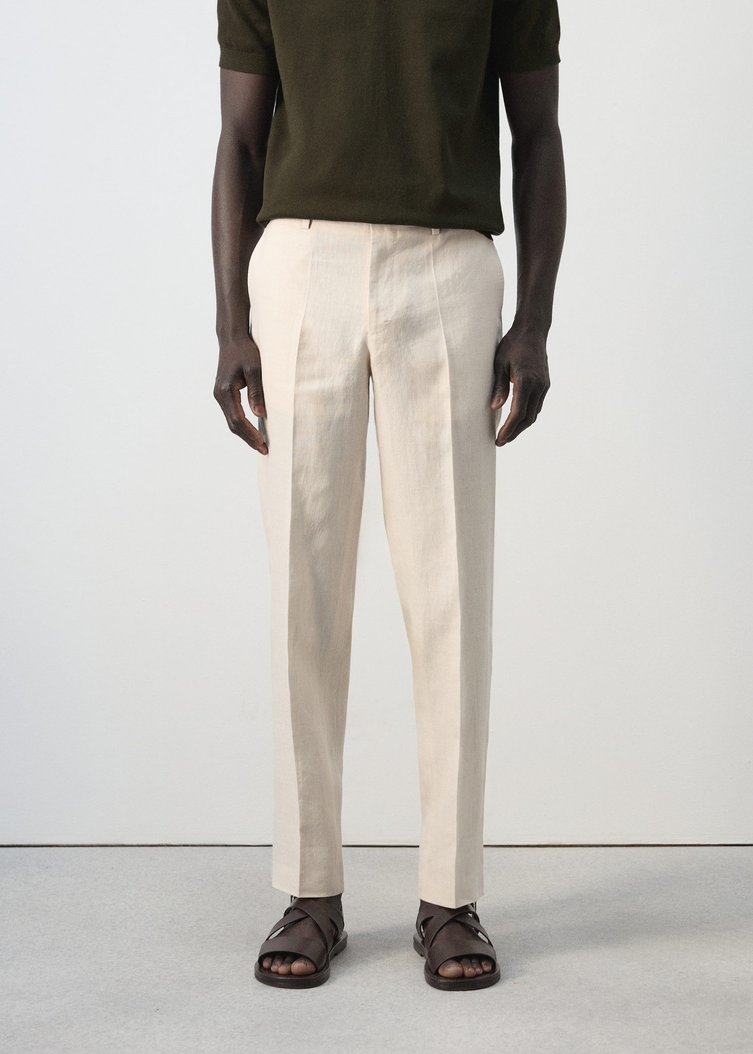Amalfi 100% Linen Slimfit Suit tro