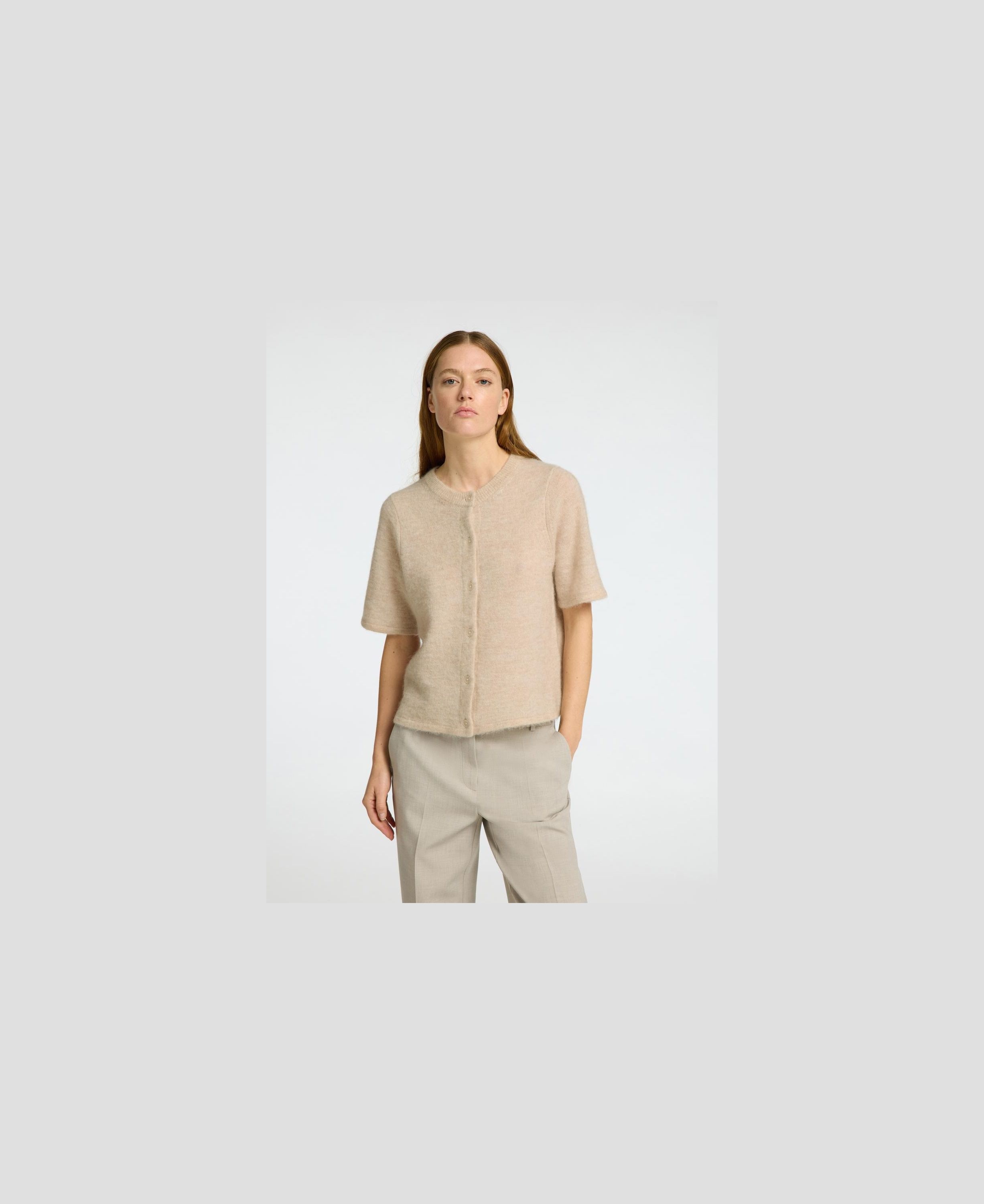 Wool Knit Cardigan Noos