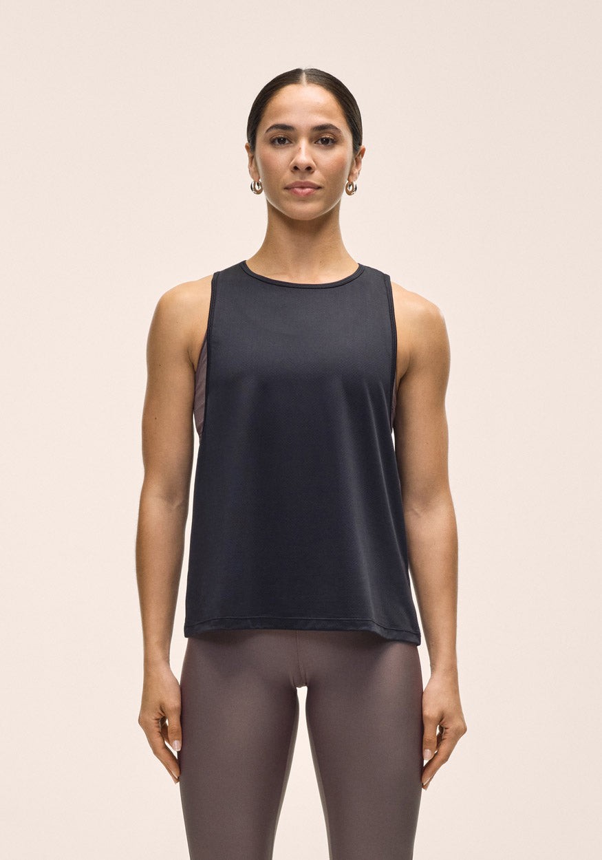 Laser Mesh Flow Tanktop