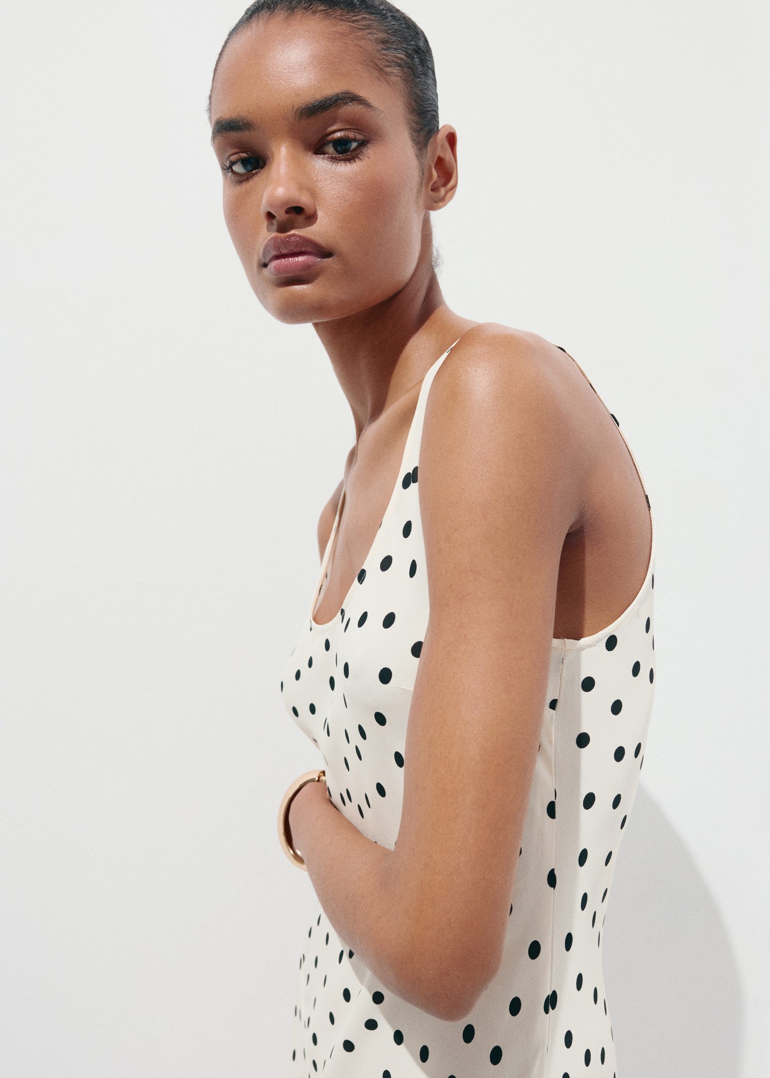 Polka dot Midi Dress - Køb til DKK 399 - Spar 33%