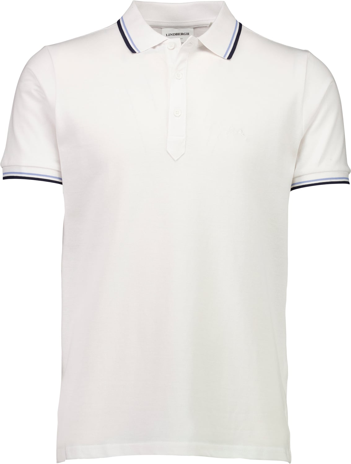 Polo Shirt w. Contrast Piping